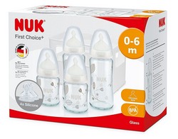 NUK First Choice Glaschflaschenset Box