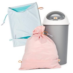 Foxy Baby® Windeleimer für Stoffwindeln - Supersparpack (2 Waschsäcke)