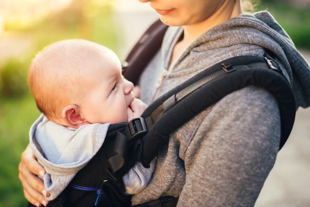 Babytrage Carrier Tragehilfe Bauchtrage Rückentragehilfe  für BABY Neugeborene 